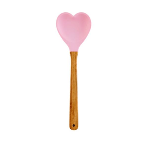 Mestolo a cuore rosa