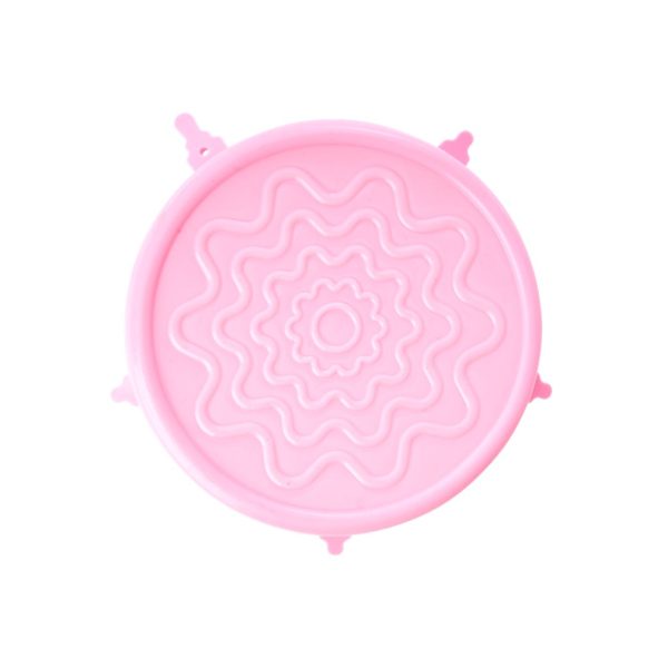 Coperchio in silicone rosa